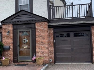 Brown Garage Door Installation